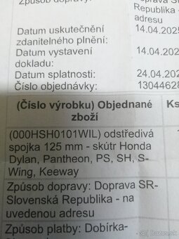 Spojka na skúter - 2