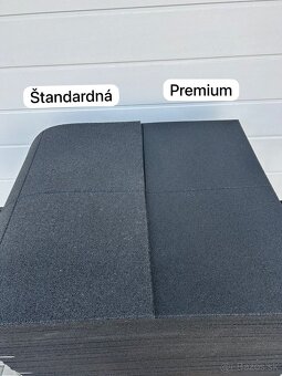 Gumená podlaha PREMIUM - jemnejšie granuly - 2