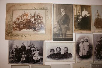 Kabinetné fotografie zo starých slovenských ateliérov - 2
