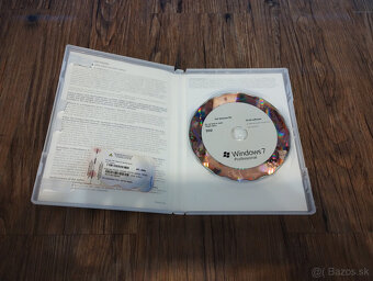 Windows 7 Professional originál Microsoft DVD, 30,- Euro - 2