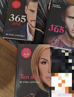 Predám knihy 365dni,a 50 odtieňov sivej - 2