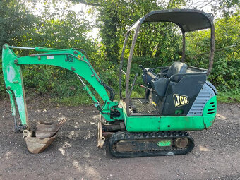 mini bagr JCB 8015, váha 1600kg, 188 000Kč + DPH mini bagr J - 2