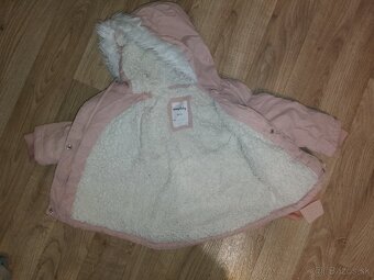 Zimné bundy pre dievčatko 86/92 - 2