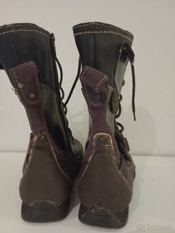 detské čižmy hnedé 34 - 2