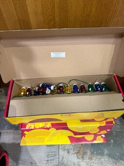 Vianočná svetelná reťaz exihand snehuliak - 2