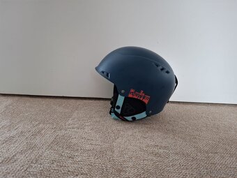 Ĺyžiarska prilba s okuliarmi - junior - 2