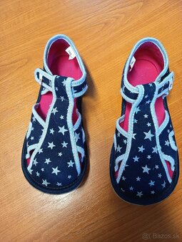 Barefoot papučky EF386 Stars - 32 - 2