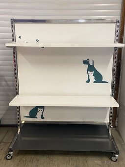 Regál polica obojstranná - 2