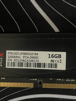 16gb RAM 3200MHz DDR4 - 2