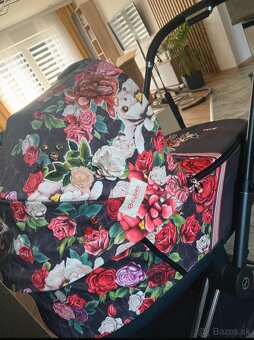 Vanička cybex priam spring blossom dark - 2