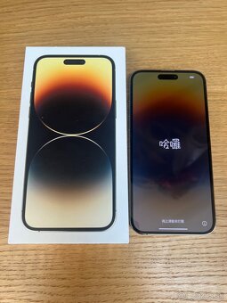 Predám iPhone 14 PRO MAX 256GB, GOLD, TOP, VOLNY 87% BAT - 2