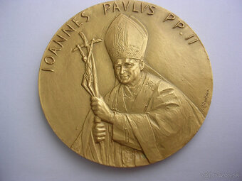 AE medaila 1998 Pápež Ján Pavol II. Návšteva v Rakúsku - 2