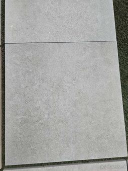 Dlažba terasa, protismyk-ova, 60x60, hrúbka 2 cm sivá - 2