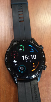 Predám smart hodinky Huawei Watch GT 2 46 mm Black Strap - 2