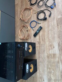 Audio sústava DENON + reproduktory Bowers & Wilkins - 2
