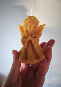 Sviečky z včelieho vosku - 2