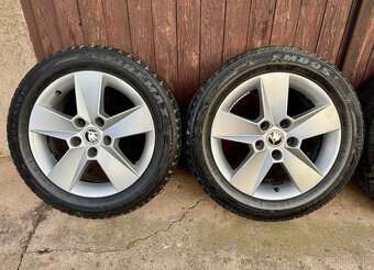originální ALU kolesá škoda ilias r16 5x112 - 2