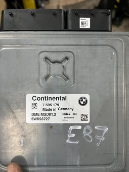 BMW RJ motora DME DDE - 2