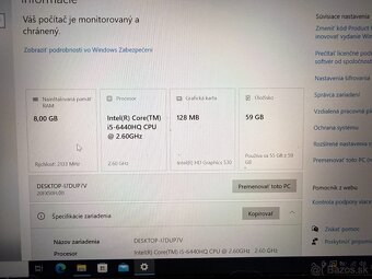 Predám funkčnú použitú matičnú dosku do notebooku T460p - 2