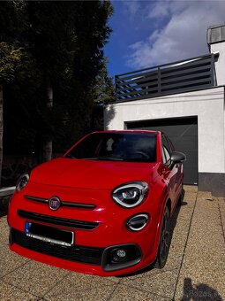 Fiat 500X sport - červená - 2