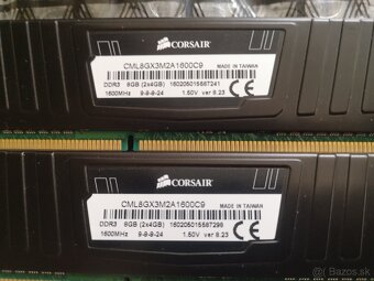Ddr 3 corsair vengeance lp kit 2x4 gb 1600 MHz - 2