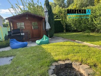 Krásna záhrada s chatkou v Kráľovej nad Váhom 259 m2 - 2