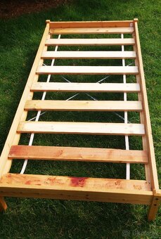 Ikea postel DALSELV +rost + zakladny 7cm matrac - 2