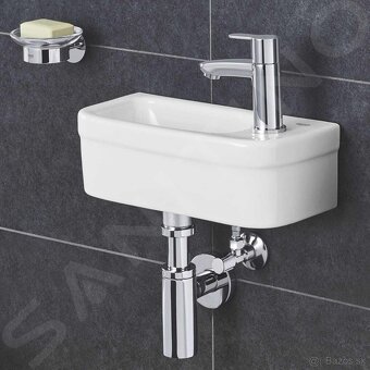 Grohe Euro Ceramic - Umývadielko, 37x18 cm, alpská biela - 2