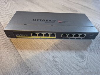 Netgear GS108PE 8 portov, z toho 4xPOE - 2