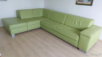 Sedačka PHASE kožená rohová rozkladacia - 2