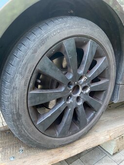 Predám ALU disky 5x120 R17 letné pneumatiky Hankook - 2