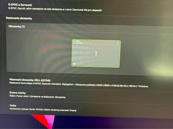 Herný monitor Dell Gaming G2724D 2K IPS 165HZ - 2