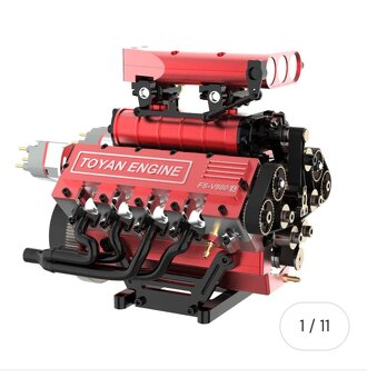 Toyan V8 FS-V800 – modelársky motor - 2
