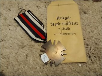 Zaslužný kríž 1.svetova vojna s vreckom - 2