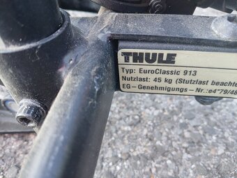 Nosič na bycikle na guľu Thule. - 2