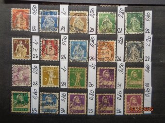 POŠTOVÉ ZNÁMKY - ŠVAJČIARSKO - 15 FOTO - 2