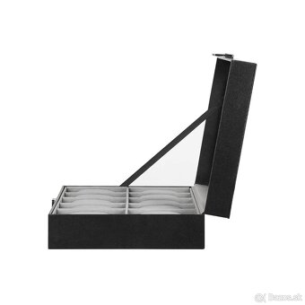 Box na hodinky – čierny, nový - 2