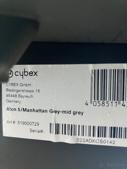 Autosedačka cybex aton 5 - 2
