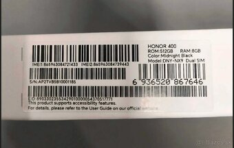 Honor 400 512GB black - 2