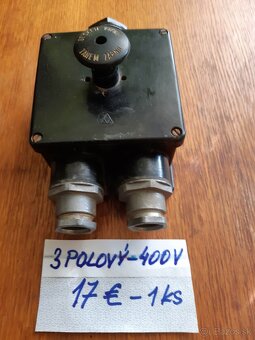 3-pólové tlačidlové vypínače - 2