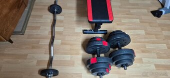 Činky a lavička - 2