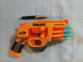 Pištol Nerf Doomlands 2x, 30 cm, na 4 náboje - 2