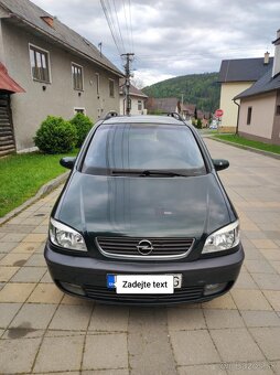 Opel Zafira 2.0 60kw diesel 7miestne - 2