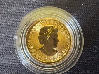 Zlata minca 1/10 Oz Maple Leaf 2022 - 2