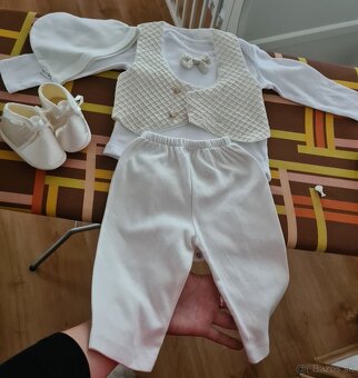 Krásny KOMPLET na krst pre chlapčeka - 2