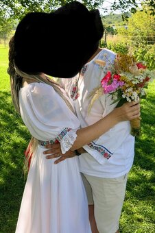 Svadobné šaty, košela, topánky - 2