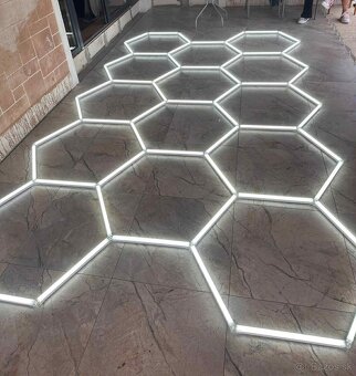 Hexagonové stropné svietidlo - 2