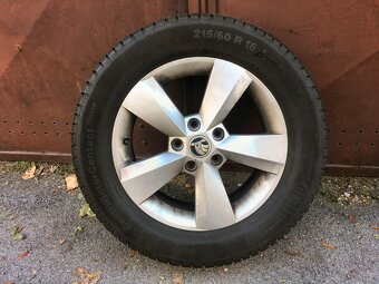 Predám alu disky so zimnými pneu na Škodu Karoq, model NANUQ - 2