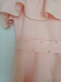 Marhuľové spoločenské šaty - 2