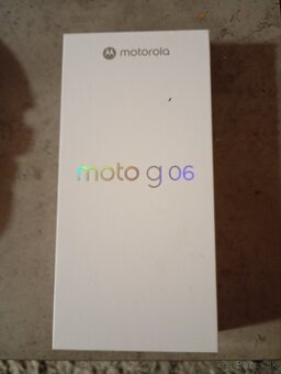 Nová Motorola g06 v zaruke - 2